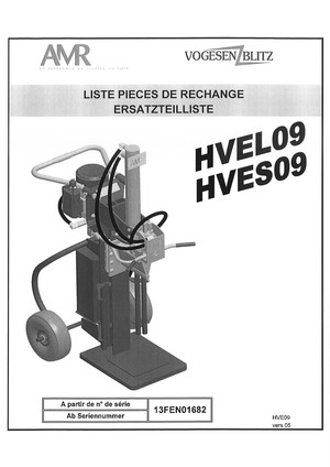 LISTE PIECES FR+ALL HVEL09-HVES09 vers.05