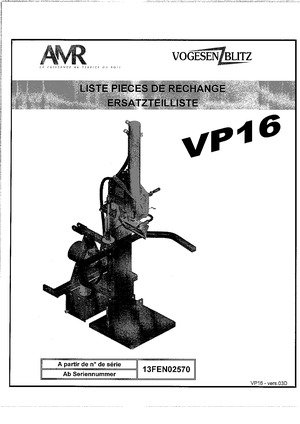 LISTE PIECES FR+ALL VP16 vers.03D