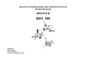 Bio 300 CATA PIECES + NOTICE