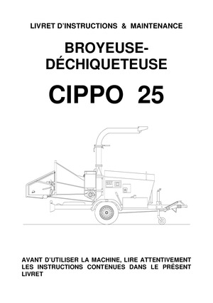 Cippo 25 CATA PIECES + NOTICE