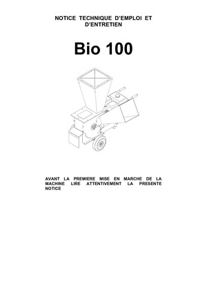 Bio 100 CATA PIECES + NOTICE